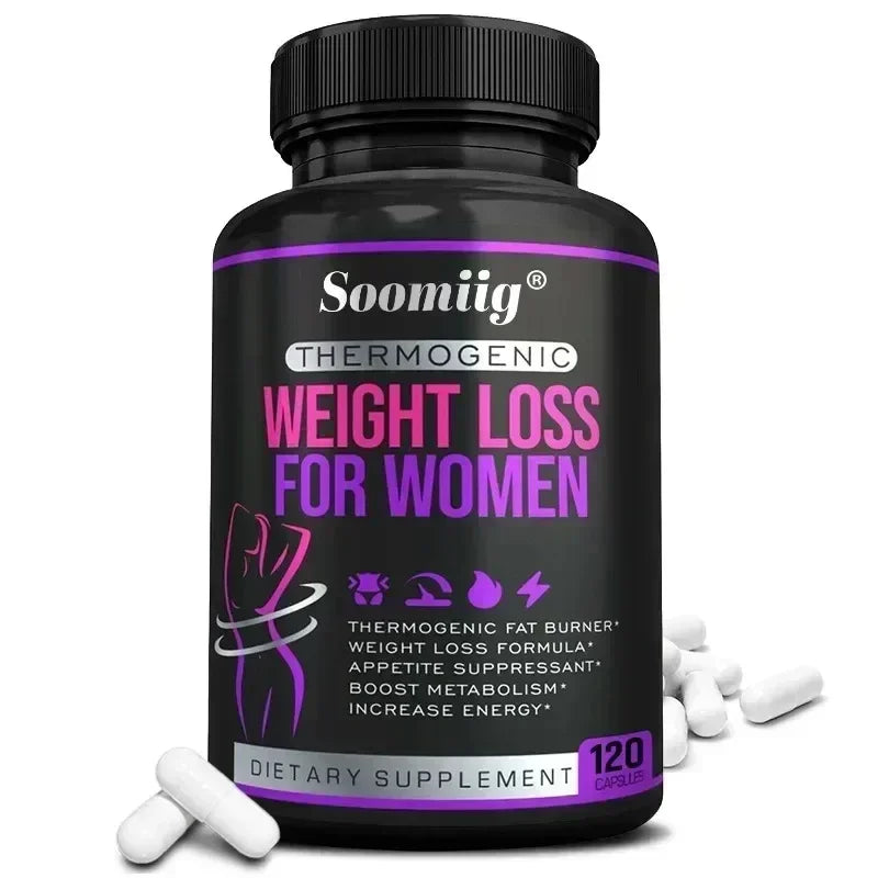 Thermogenic Fat Burner - Natural Appetite Suppressant, Weight Management, Immunity, Metabolism, Helps Mental Clarity and Focus