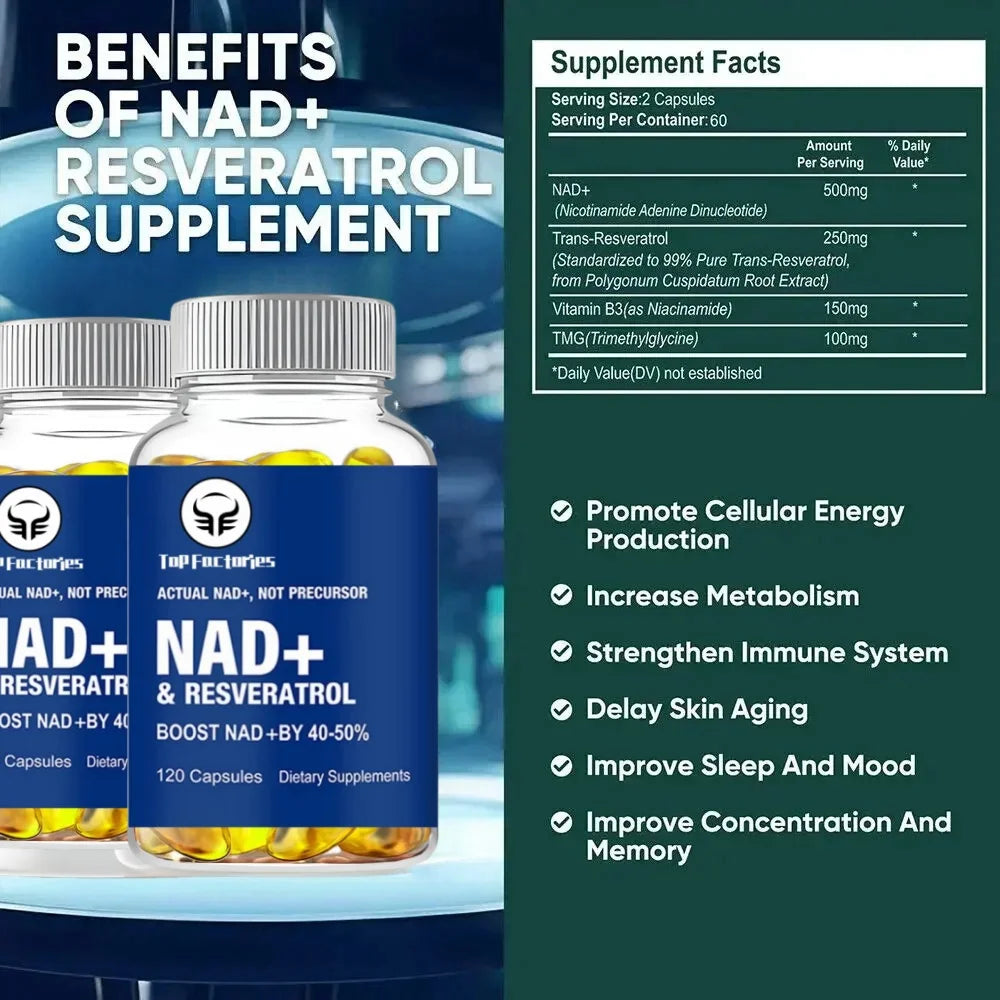 Top Factories Nad+supplements - Nmn Or Nicotinamide Nucleoside Substitutes - Support Cell Lifespan And Healthy Aging
