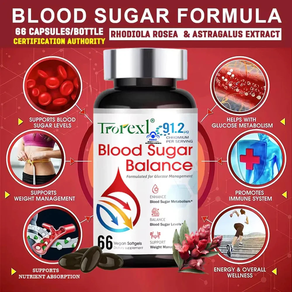 Trorexl blood sugar supplement,diabetes,sugar blocker,lowering blood fat,prevent arteriosclerosis