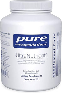UltraNutrient - Minerals & Multivitamins - Supports Liver & Heart Health* - Supplement for Antioxidants - with Vitamin C, CoQ10 & More - Gluten Free - 360 Capsules in Pakistan