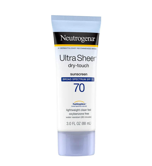 Ultra Sheer Neutrogena Dry Touch Sunscreen SPF 70