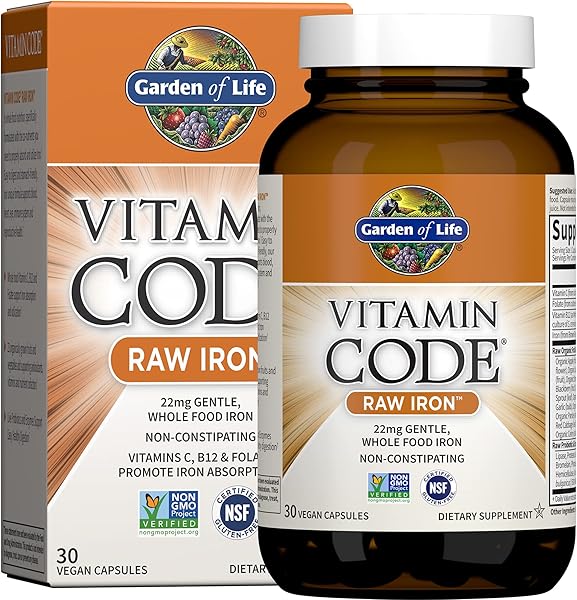 Vitamin Code Raw Iron 30ct Capsules in Pakistan