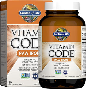 Vitamin Code Raw Iron 30ct Capsules in Pakistan