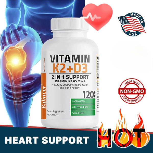 Vitamin D3 + K2 Dietary Supplement Supports Bone and Muscle Health and Replenishes Joint Vitamins D and K in Pakistan Vitamin D3 + K2 Dietary Supplement Supports Bone and Muscle Health and Replenishes Joint Vitamins D and K in Pakistan