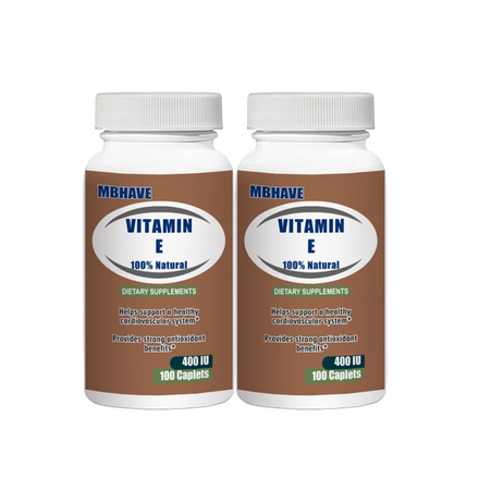 Vitamin E 400 IU 100PCS Help support a healthy cardiovascular system* Provides strong antioxidant benefits*