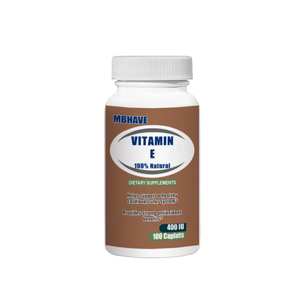 Vitamin E 400 IU 100PCS Help support a healthy cardiovascular system* Provides strong antioxidant benefits*
