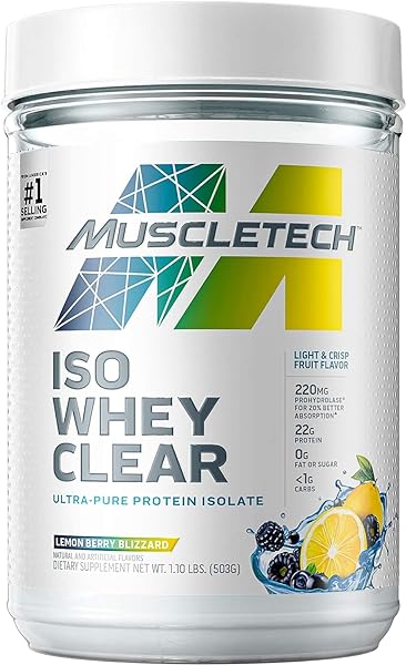 Whey Protein Powder MuscleTech Clear Whey Protein Isolate Whey Isolate Protein Powder for Women & Men Clear Protein Drink 22g of Protein, 90 Calories Lemon Berry Blizzard, 1.1lb(19 Servings) in Pakistan in Pakistan Whey Protein Powder MuscleTech Clear Whey Protein Isolate Whey Isolate Protein Powder for Women & Men Clear Protein Drink 22g of Protein, 90 Calories Lemon Berry Blizzard, 1.1lb(19 Servings) in Pakistan in Pakistan