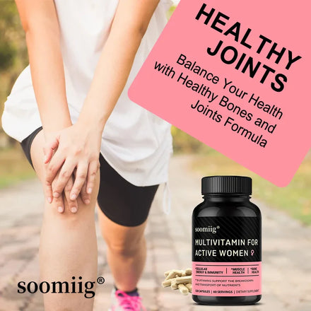 Women's Multivitamin Supplement - Rich in Vitamins and Minerals - Supports Immune, Hair, Skin, Energy and Bones