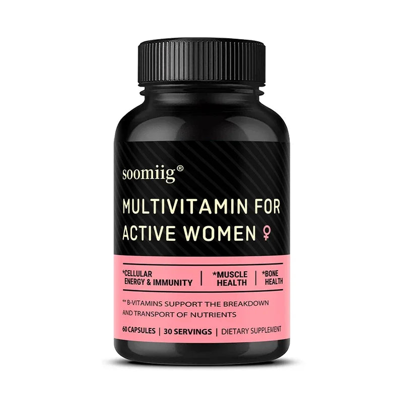 Women's Multivitamin Supplement - Rich in Vitamins and Minerals - Supports Immune, Hair, Skin, Energy and Bones