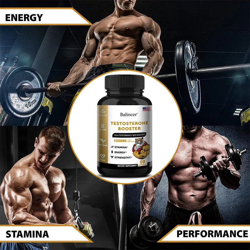 Workout Supplements, Energy Performance Booster for Sports Health and Endurance, Muscle Building Supplements for Men and Women