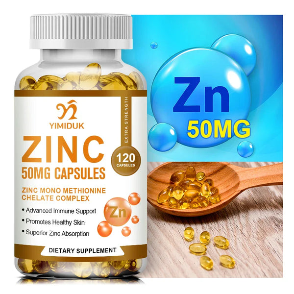 Zinc 50mg Supplement 120 Vegetarian Capsules, Zinc Highly Absorbable Supplements for Immune Support System in Pakistan Zinc 50mg Supplement 120 Vegetarian Capsules, Zinc Highly Absorbable Supplements for Immune Support System in Pakistan