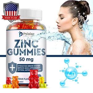 Zinc Gummies - Supports Healthy Skin and Immune System, Boosts Vitality