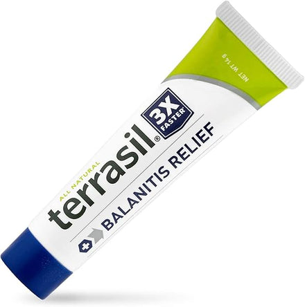 terrasil Balanitis Relief – Balanitis Treatment for Men, Natural Soothing Foreskin Ointment for Relief from Balanitis Symptoms: Irritation,Itch, and Inflammation. Dermatologist Tested (.5oz) in Pakistan