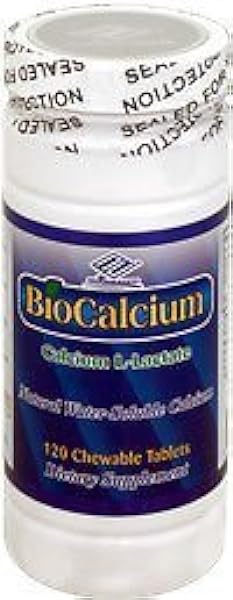 1 x BIO-CALCIUM, Natural Water Soluble Calcium L-Lactate