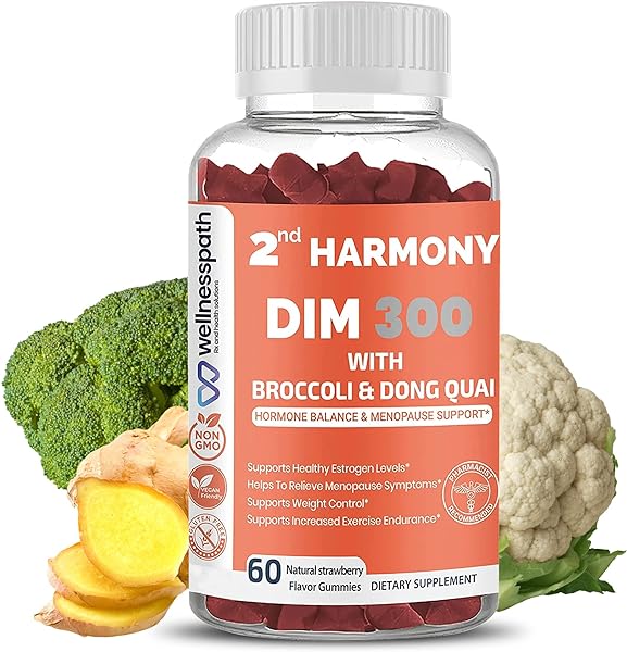 2nd Harmony DIM 300, DIM Supplement with Dong Quai, Aids with Menopause Relief and Hormone Balance for Women, Estrogen Supplement for Women and Men, 60 Gummies - Wellnesspath Rx and Health Solutions in Pakistan in Pakistan 2nd Harmony DIM 300, DIM Supplement with Dong Quai, Aids with Menopause Relief and Hormone Balance for Women, Estrogen Supplement for Women and Men, 60 Gummies - Wellnesspath Rx and Health Solutions in Pakistan in Pakistan
