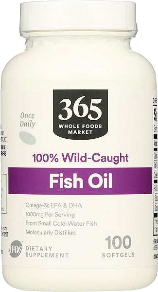 365 by Whole Foods Market, Supplements - EFAs, Fish Oil (100% Wild Caught), 100 Count in Pakistan in Pakistan 365 by Whole Foods Market, Supplements - EFAs, Fish Oil (100% Wild Caught), 100 Count in Pakistan in Pakistan