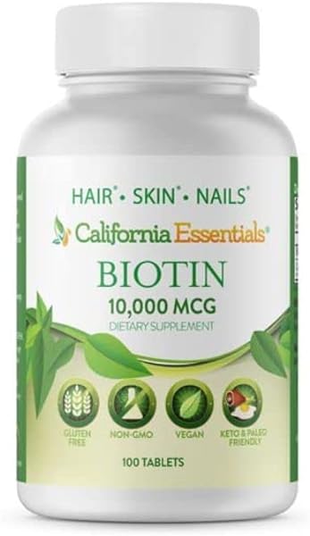 Biotin 10000mcg | Vitamin B7 Promotes Healthy in Pakistan