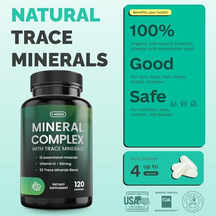 ADEO2 - Premium Blend of 52 Trace Minerals Complex Supplement in Pakistan