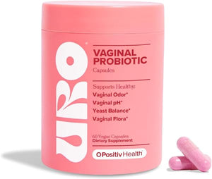 URO Vaginal Probiotics for Women pH Balance with Prebiotics & Lactobacillus Blend - Womens Health Supplement - Promote Healthy Vaginal Odor & Vaginal Flora, 60 Count (Pack of 1) in Pakistan