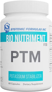 Systemic Formulas PTM Potassium Stabilizer 60 Capsules Bio Nutriment #155. in Pakistan