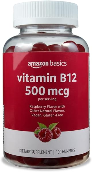 Amazon Basics Vitamin B12 500 mcg Gummies - N in Pakistan