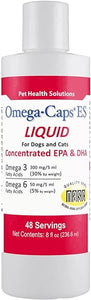 Omega-Caps ES Liquid - Vitamins, Minerals, Omega-3 Fatty Acids, Antioxidants for Dogs and Cats - 8 fl oz in Pakistan