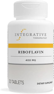 Integrative Therapeutics Riboflavin - Cellular Energy and Red Blood Cell Production Support* - Vitamin B2 Supplement - High Potency - 30 400 mg Tablets in Pakistan
