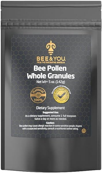 BEE and You Bee Pollen Granules, 5oz Bag, 100 in Pakistan
