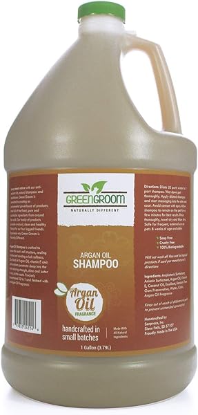 Green Groom Argan Oil Dog Shampoo, 1 Gallon - in Pakistan