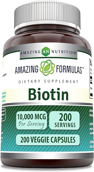 Amazing Formulas Biotin 10000mcg 200 Veggie C in Pakistan