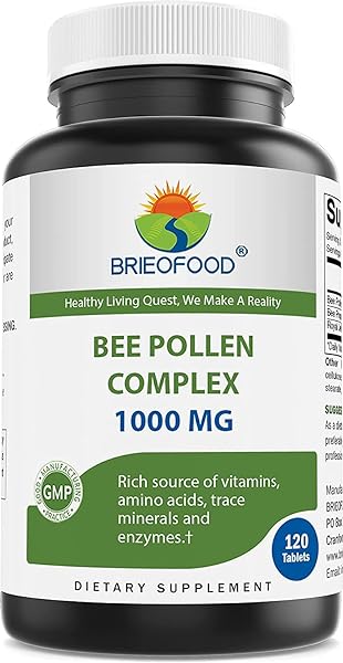 Brieofood Bee Pollen Complex 1000 mg 120 Tabl in Pakistan