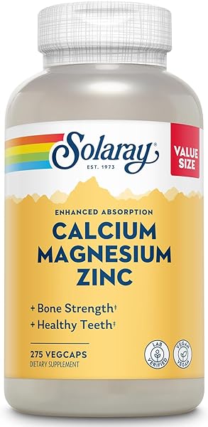 Solaray Calcium Magnesium Zinc Supplement, wi in Pakistan