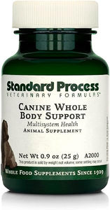 Standard Process - Canine Whole Body Support - Daily Supplement for Dogs - 25 Grams in Pakistan