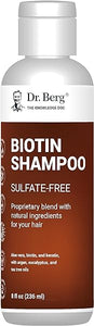Dr. Berg Biotin Shampoo for Hair Growth and Hair Loss for Women - Thickening & Volumizing Mens Shampoo for Thinning All Hair Types - Paraben & Sulfate Free - 8 Fl. Oz. in Pakistan