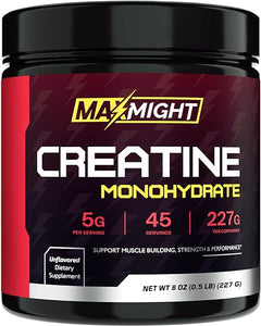 Creatine Monohydrate Powder, Micronized, 5g Per Serving, Unflavored & Highly Soluble, No Filler, Build Muscle & Enhance Performance for Men & Women, 45 Servings in Pakistan