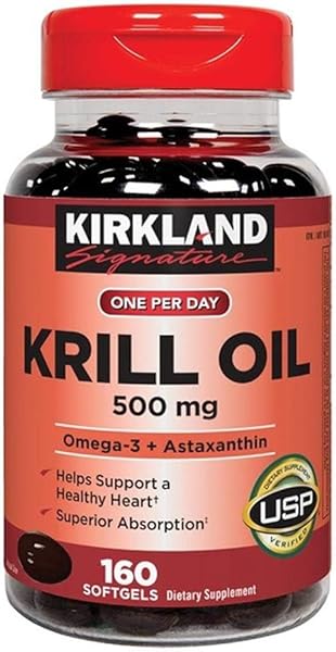 Kirkland Signature Krill Oil 500 mg., 160 Sof in Pakistan