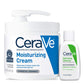 CeraVe Moisturizing Cream Body and Face Moisturizer for Dry Skin with Hyaluronic Acid and Ceramides
