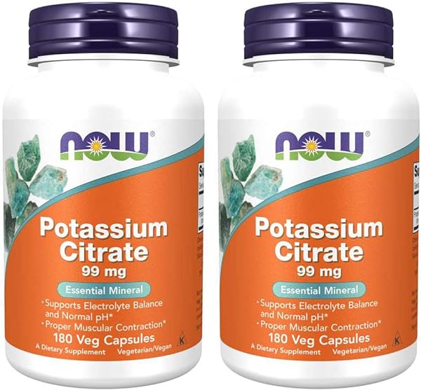 Potassium Citrate 99 mg 180 Capsules (Pack of in Pakistan
