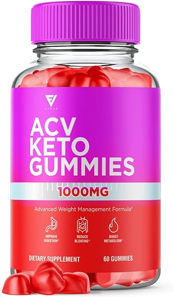 ACV Keto Gummies for Weight Loss Appetite Suppressant Belly Fat Burner Lose, Best Keto Apple Cider Vinegar Supplement Women Men, Keto ACV Diet Gummy Advanced Lose Weight Fast (60 Gummies) in Pakistan