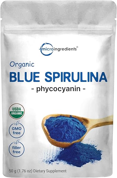 Organic Blue Spirulina Powder (Phycocyanin Ex in Pakistan