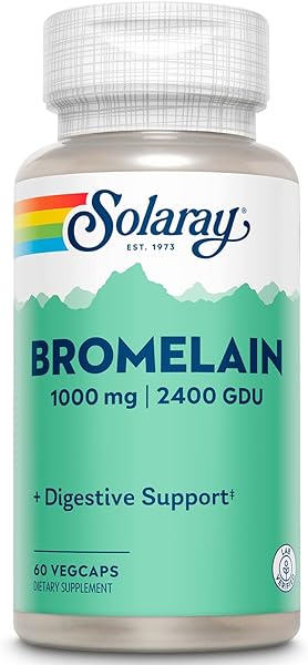 SOLARAY Bromelain Supplement, 1000mg | 60 Cou in Pakistan