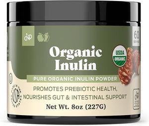 Pure Organic Inulin Powder Fiber Supplement - (Jerusalem Artichoke) Prebiotic Bulk Inulin Fiber Powder 8oz Digestion & Gut Health in Pakistan