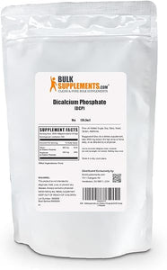 BulkSupplements.com Dicalcium Phosphate Powder - Dicalcium Phosphate Food Grade - Calcium Supplement - Phosphorus Supplements - Calcium Phosphate Supplement - Calcium Powder (1 Kilogram - 2.2 lbs) in Pakistan