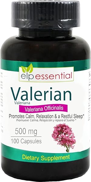 Valerian Root Capsules Organic 500mg Herb Ext in Pakistan