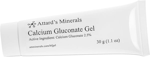 Calcium Gluconate Gel 2.5% - Hydrofluoric Acid Neutralizing Gel, 30g Tube in Pakistan