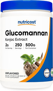 Nutricost Glucomannan Powder 500 Grams in Pakistan