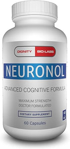 Neuronol by Dignity Bio-Labs: Brain Health Formula for Memory Support, Focus, Clarity, and Concentration - #1 Nootropic formulated w/Dmae, Bacopa Monnieri, Ginkgo Biloba & More. in Pakistan