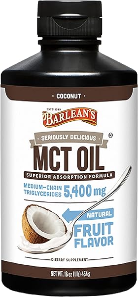 Barlean's MCT Oil Supplement, Coconut Flavore in Pakistan