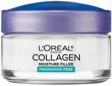 L'Oreal Paris Collagen Face Moisturizer, Day and Night Cream, Anti-Aging, face, Neck and Chest Cream for wrinkle