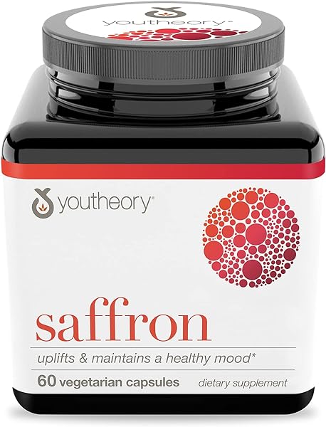 Youtheory Saffron Advanced with Rhodiola, 60  in Pakistan